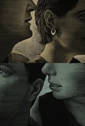 Speaking in Tongues, 2001 (skrapkartong, färglagd digitalt)