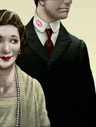 The Constant Wife, 2005 (skrapkartong, färglagd digitalt)