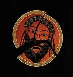 The Oedipus Cycle, 2008 (skrapkartong, färglagd digitalt)