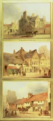 Main Point West Port, Grassmarket och Pleasance, detalj från Edinburgh: Nine Views of the Old Town
