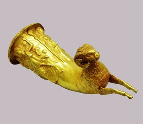 Rhyton Drinking Horn, 500-400-talet f.Kr