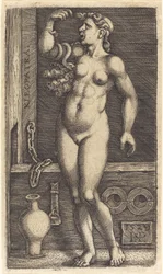 Cleopatra står
