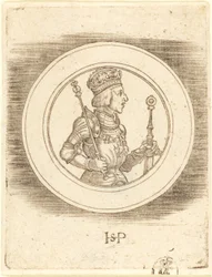 Medalj av kung Ferdinand av Ungern och Böhmen
