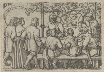 Bondefest, från Bondefesten eller de tolv månaderna, 1546-47.