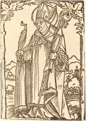 Helige Erasmus som biskop