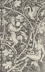 Tapeter med Satyrfamiljen, 1515.