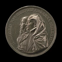 Mechtild von Seedorf och Anna Seiler [framsidan], 1818.