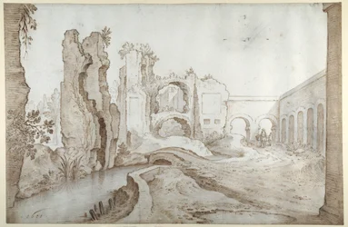 Ruinerna av Titus Thermae