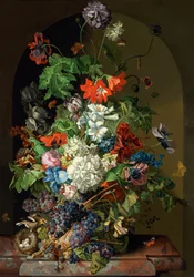blommigt stilleben