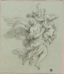 Ängel med putti