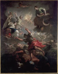 Allegory of Toscana (olja på duk