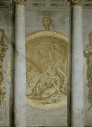 Diana och Actaeon (fresk