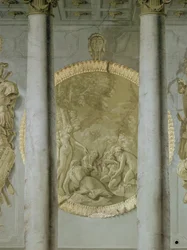 Diana och Callisto (fresk