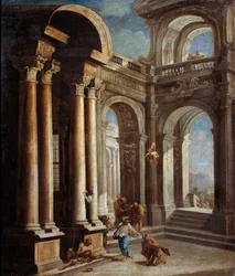 Healing of blind Man of Jericho