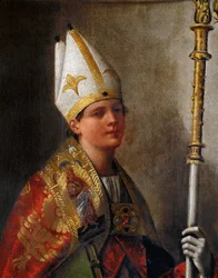 Saint Louis de Toulouse (olja på duk)