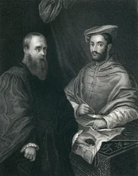 Kardinal Hippolito De Medici och Sebastiano Del Piombo