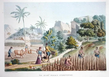 Gårdsarbetare, Guam, Filippinerna, från 