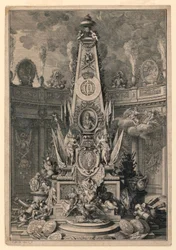 Ett gravmonument av Karl IV av Lorraine