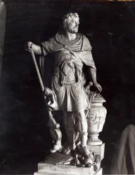Hannibal Triumphant, 1722 (marmor) (bw-foto)