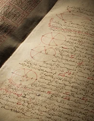 Ett kompendium av avhandlingar om astronomi och matematik av Nasir Al-Din Muhammad bin Al-Hasan Al-Tusi