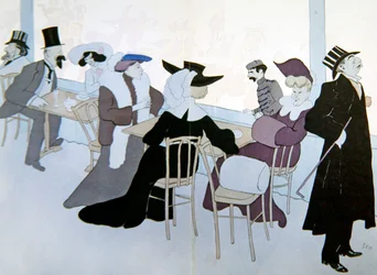 Ispalatset, ca 1905 (färg litho)