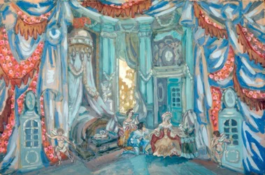 Mozart, Figaro / scenografi Sudeikin