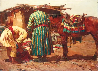 Sartes, Turkestan (olja på duk)
