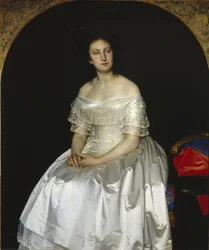 Porträtt av prinsessan Maria Vasilyevna Vorontsova 1819-1894, 1851