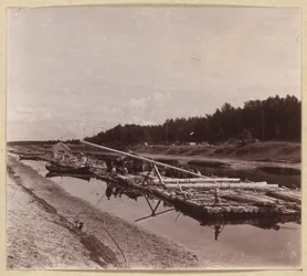 Timmerflottar, Volga-Baltic Waterway, Ryssland