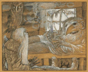Bonden och domovoyen, 1922.