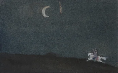 Illustration till Sagan om den döda prinsessan och de sju riddarna