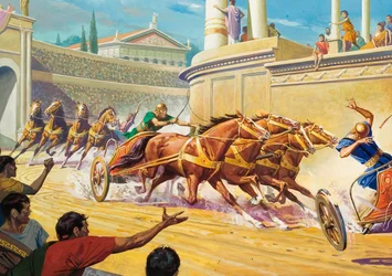 Stridsvagnstävling på Circus Maximus
