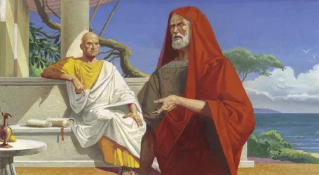 General Scipio möter general Hannibal