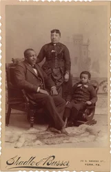 Porträtt av en familj,ca. 1895 (foto)