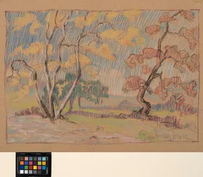 Impressions, ca 1931 (pastell på papper)
