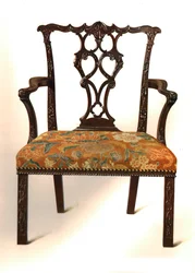 Stol i mahogny, 1906