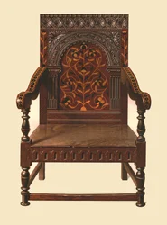 Ekinfälld stol, 1904