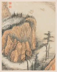 Reminiscenser av floden Qinhuai, 1642-1707.
