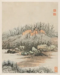 Reminiscenser av floden Qinhuai, 1642-1707.