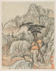 Reminiscenser av floden Qinhuai, 1642-1707.