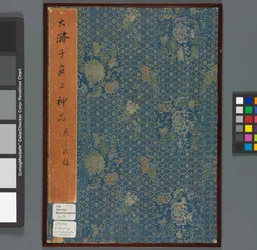 Reminiscenser från Qinhuai-floden, Qingdynastin (bläck och färg på papper)