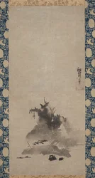 Haboku (Flung-ink) Landskap