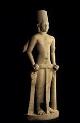 Vishnu från Dong Si Mahapot, Thailand