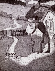 There Was A Crooked Man, från boken Princess Marie-Josés Childrens Book, publicerad 1916