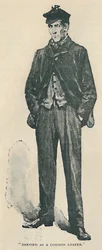 Klädd som en vanlig dagdrivare, 1892