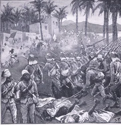 Storming Firket, illustration från Cassells History of England, 1900-talet