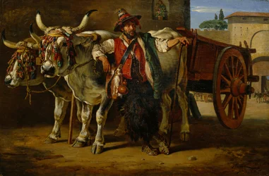 Man med tjurvagn, Florence