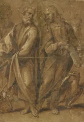 De heliga Petrus och Johannes