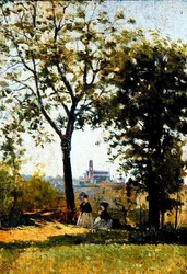 Korsens berg (olja på duk)