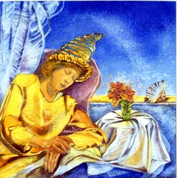 Sleeping Magician, 2005 (akvarell)